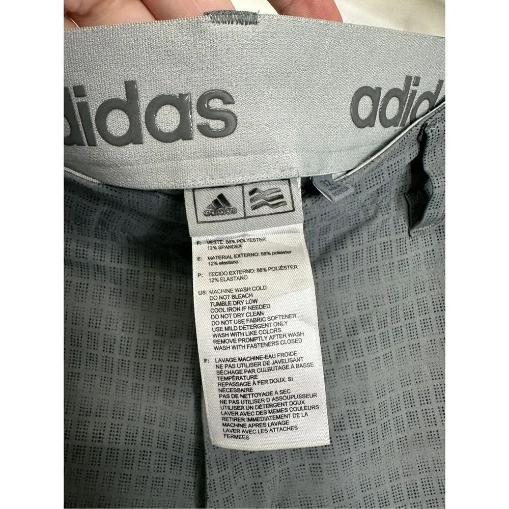 Adidas Shorts‎ Mens Athletic Gray Bermuda Size 32